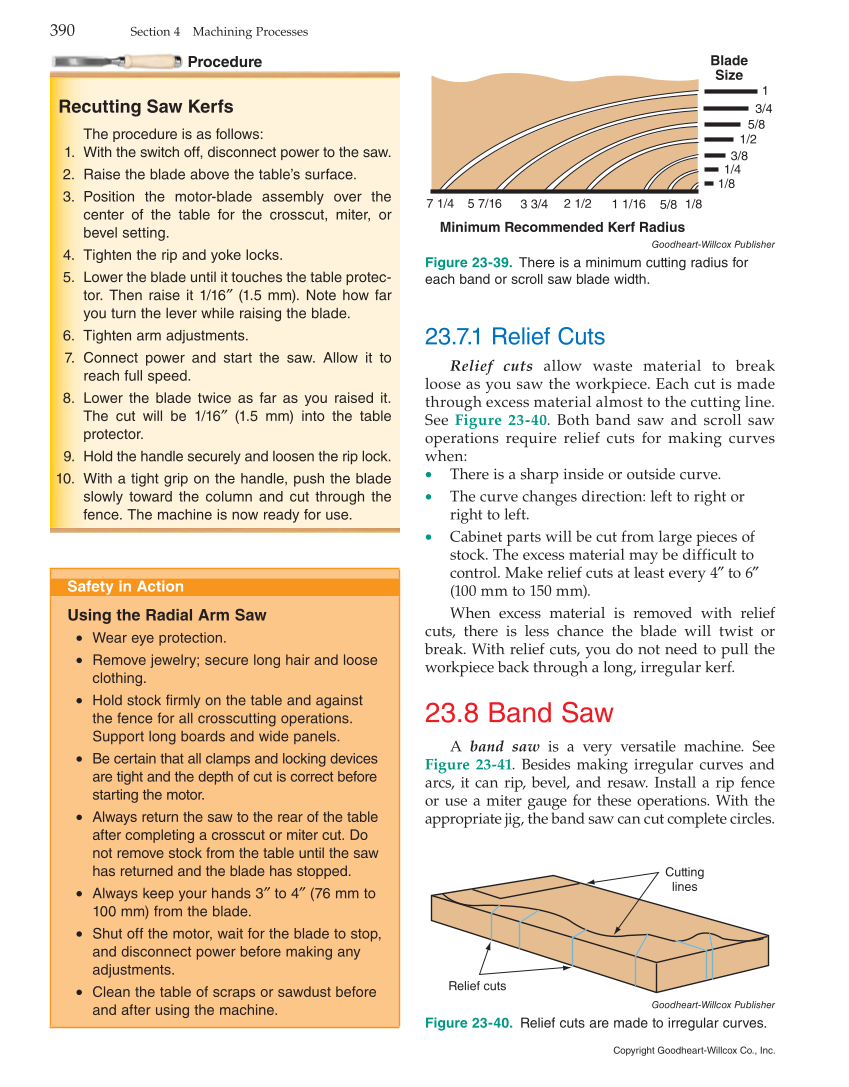 Modern Cabinetmaking, 5th Edition page 390
