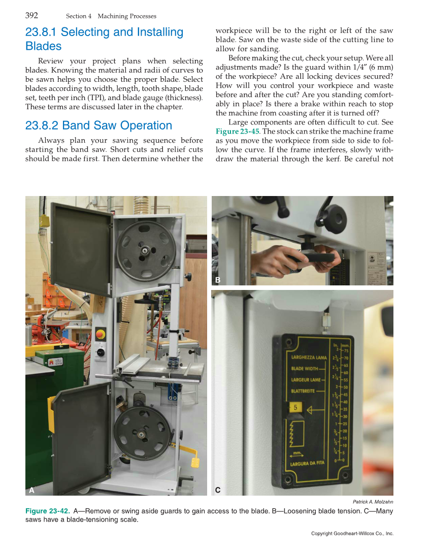 Modern Cabinetmaking, 5th Edition page 392