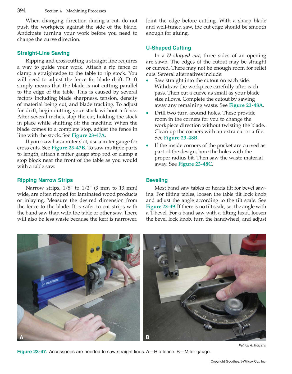 Modern Cabinetmaking, 5th Edition page 394