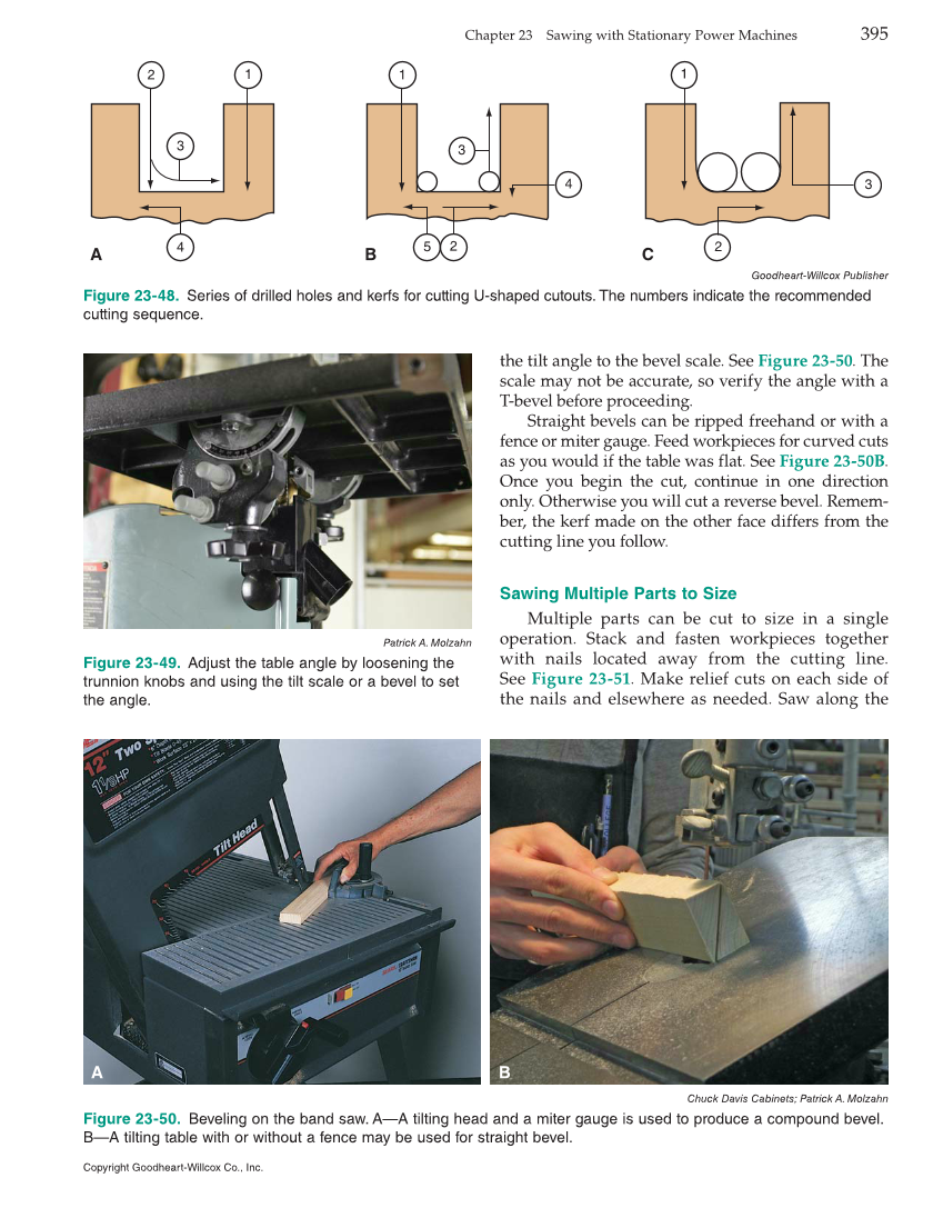 Modern Cabinetmaking, 5th Edition page 395