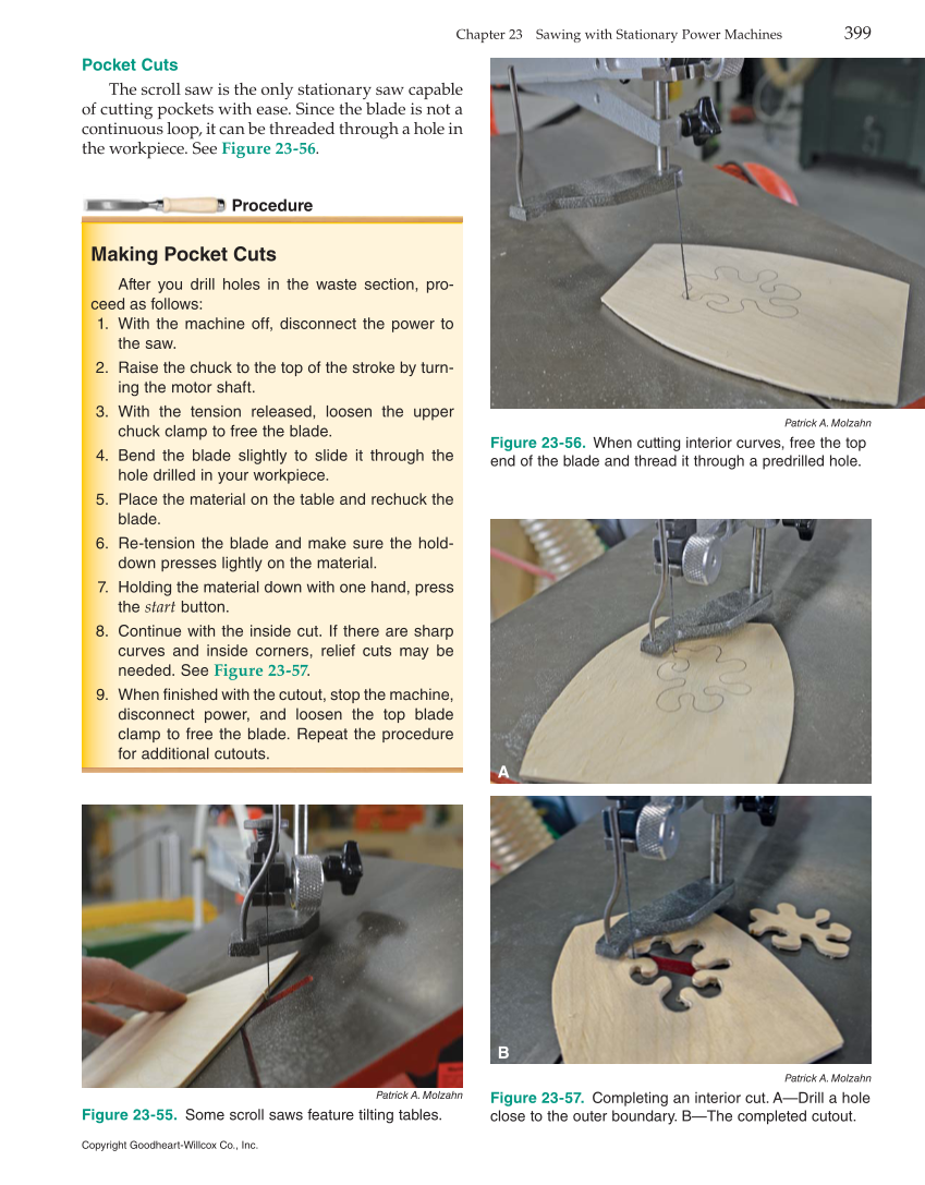 Modern Cabinetmaking, 5th Edition page 399