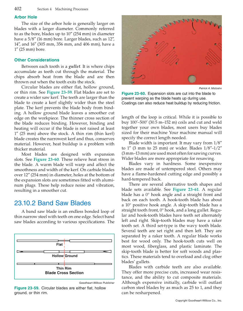 Modern Cabinetmaking, 5th Edition page 402