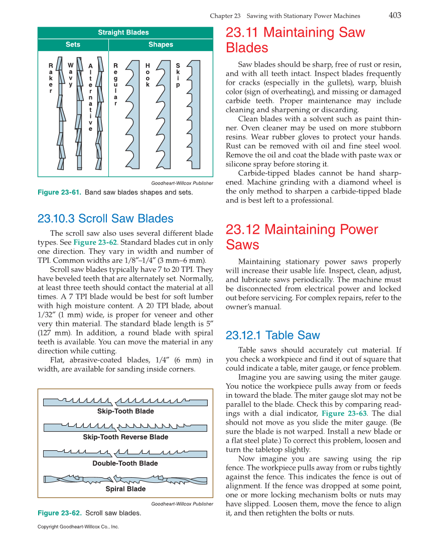 Modern Cabinetmaking, 5th Edition page 403