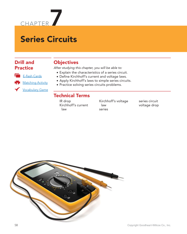 Electricity, 11th Edition page 58