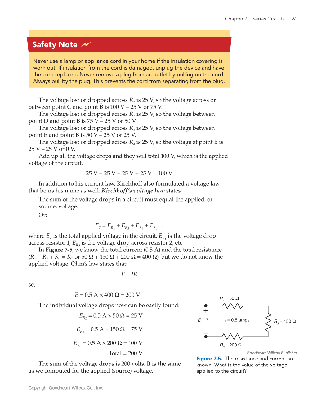 Electricity, 11th Edition page 61