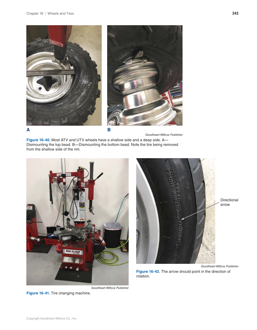 Motorcycles: Fundamentals, Service, Repair, 4th Edition page 343