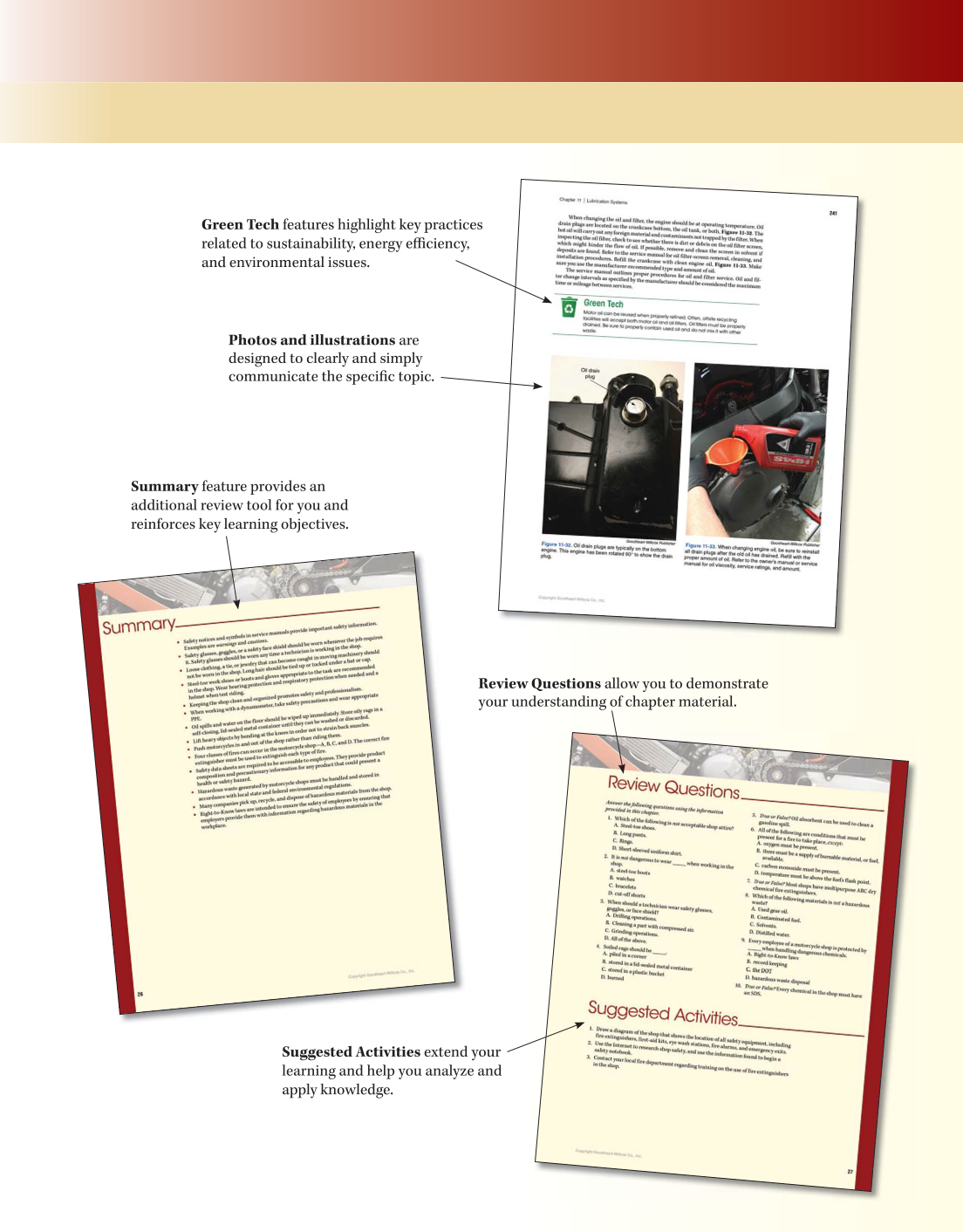Motorcycles: Fundamentals, Service, Repair, 4th Edition page M5