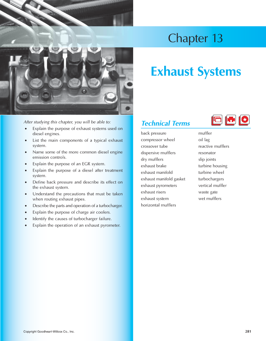 Diesel Technology, 8th Edition page 281