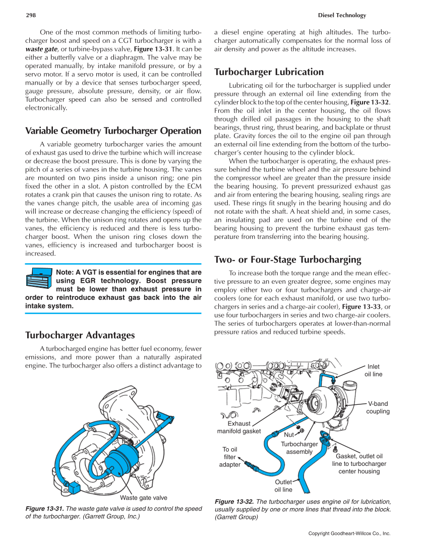 Diesel Technology, 8th Edition page 298