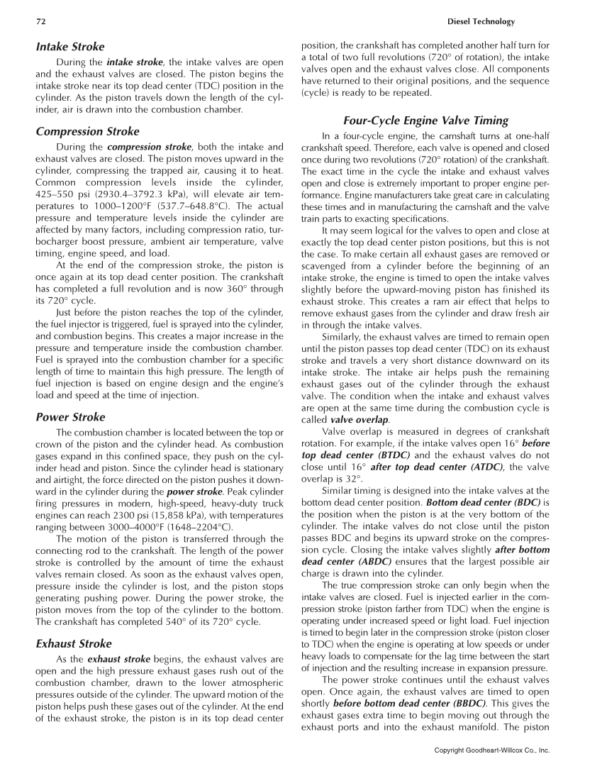 Diesel Technology, 8th Edition page 72