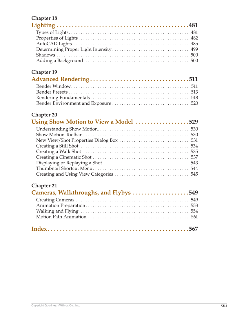 AutoCAD and Its Applications—Comprehensive 2020, 27th Edition page xiii