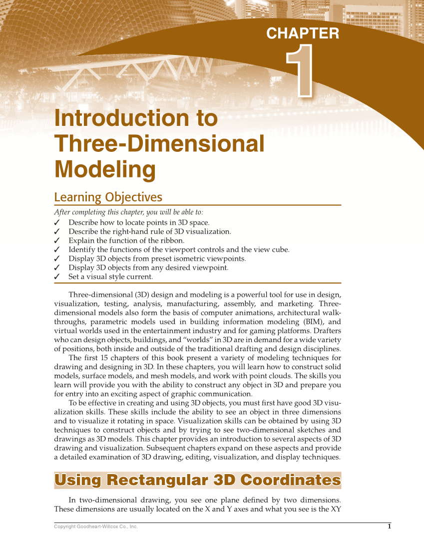 AutoCAD and Its Applications—Comprehensive 2020, 27th Edition page 1