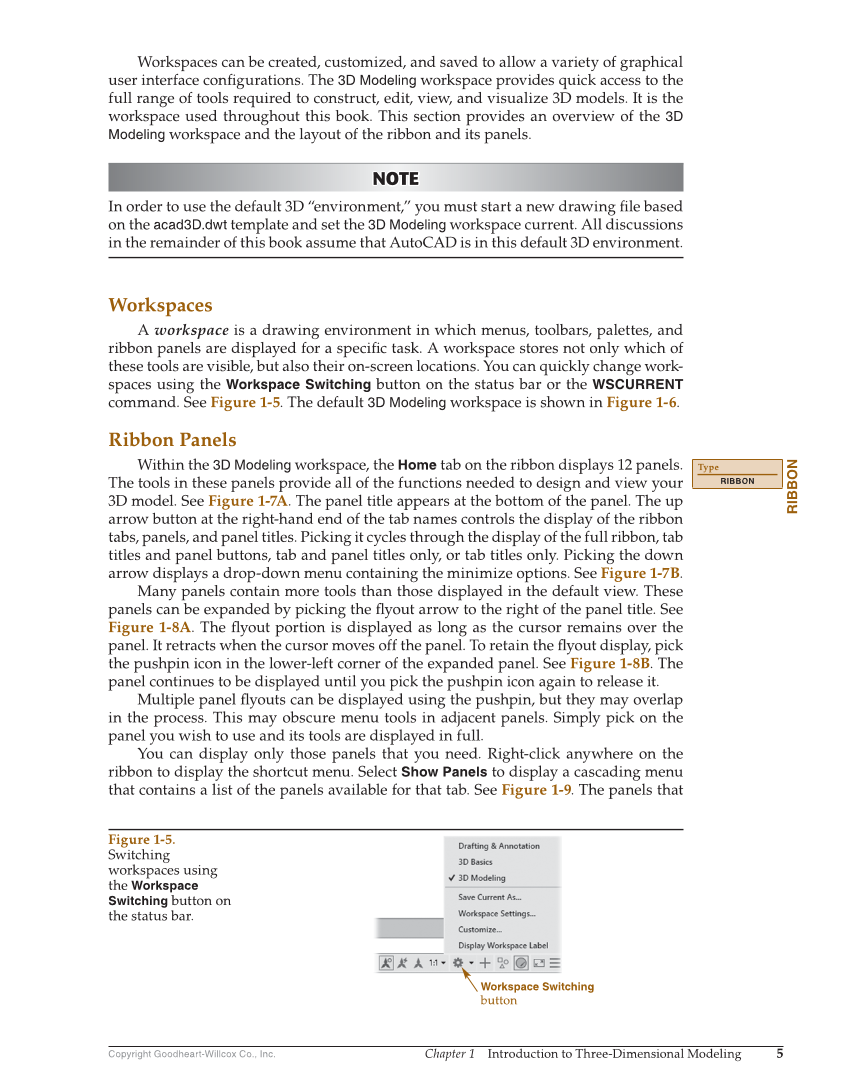 AutoCAD and Its Applications—Comprehensive 2020, 27th Edition page 5