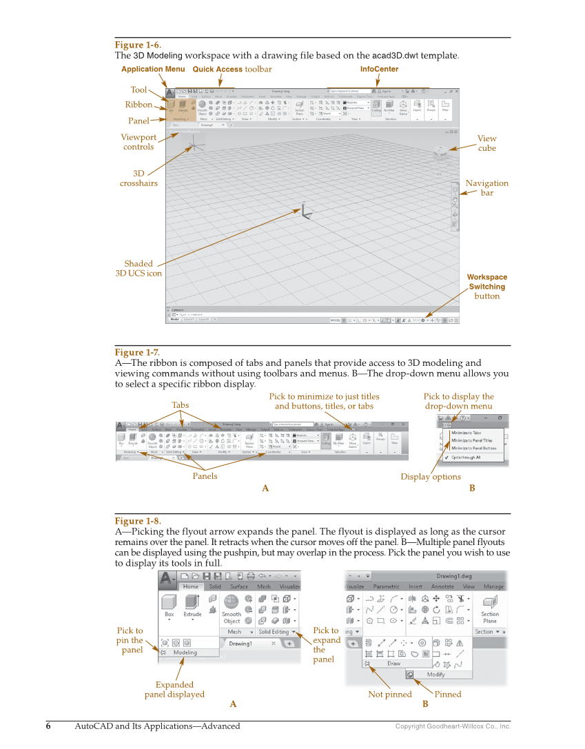AutoCAD and Its Applications—Comprehensive 2020, 27th Edition page 6