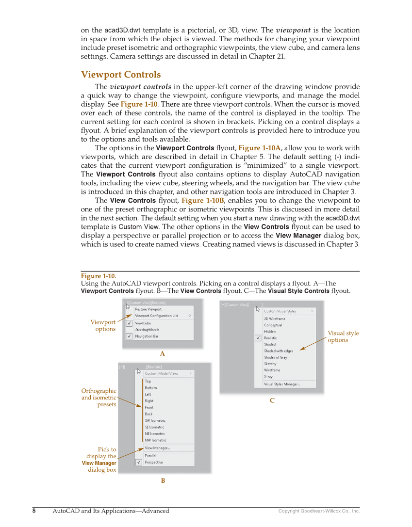 AutoCAD and Its Applications—Comprehensive 2020, 27th Edition page 8