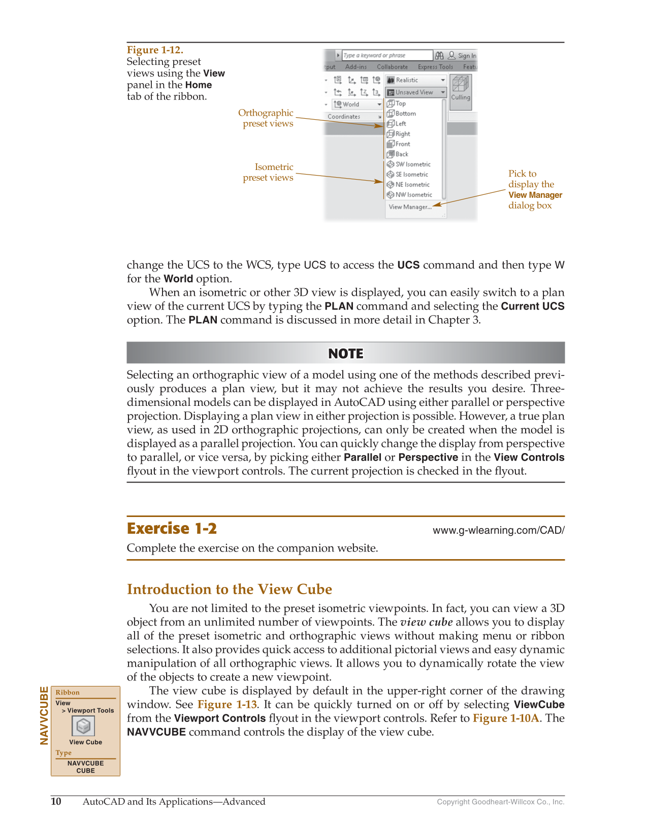 AutoCAD and Its Applications—Comprehensive 2020, 27th Edition page 10