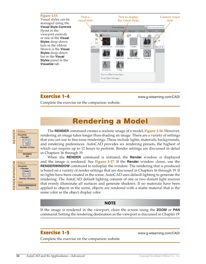 AutoCAD and Its Applications—Comprehensive 2020, 27th Edition page 14
