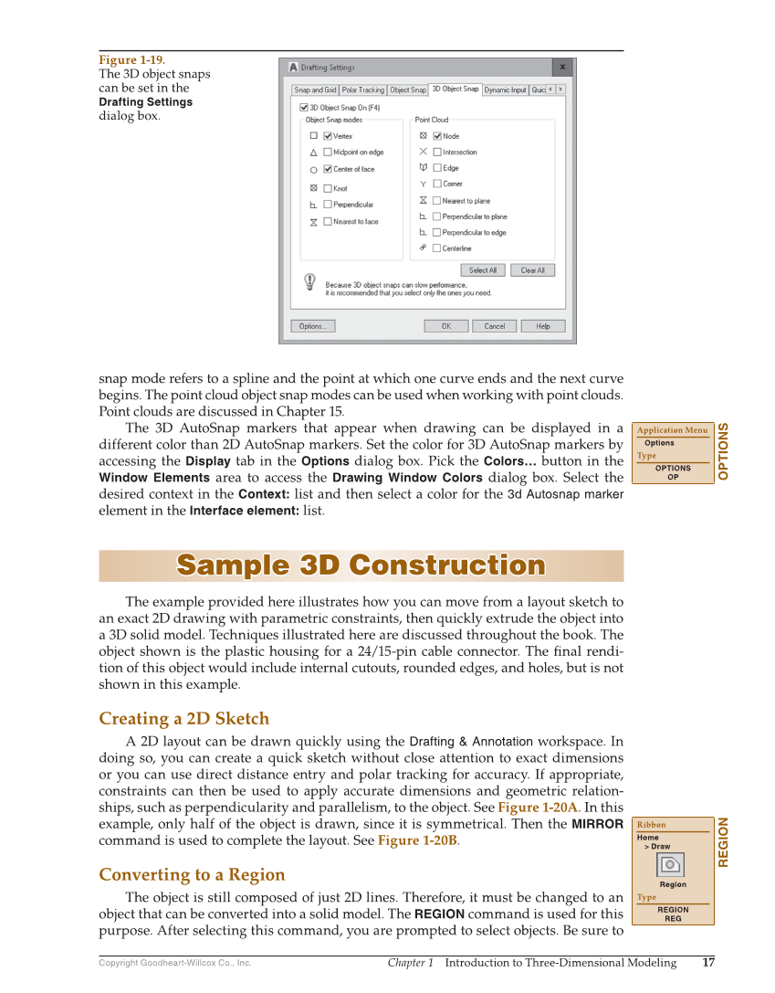 AutoCAD and Its Applications—Comprehensive 2020, 27th Edition page 17