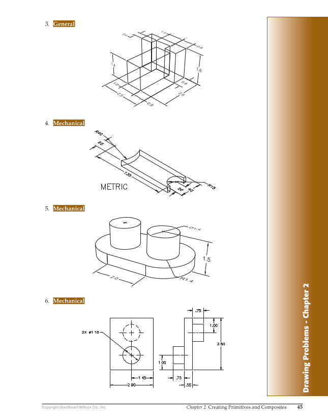 AutoCAD and Its Applications—Comprehensive 2020, 27th Edition page 45