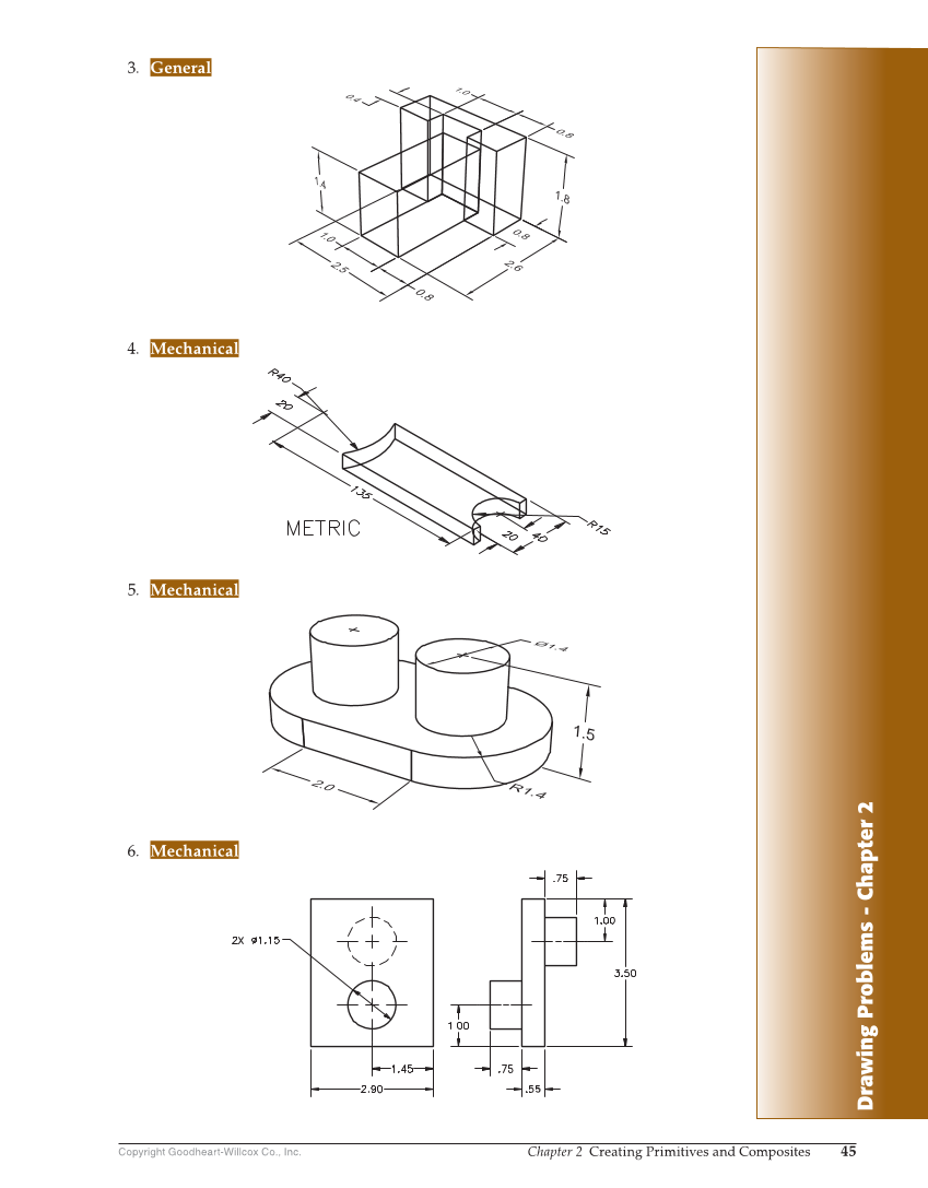 AutoCAD and Its Applications—Comprehensive 2020, 27th Edition page 45