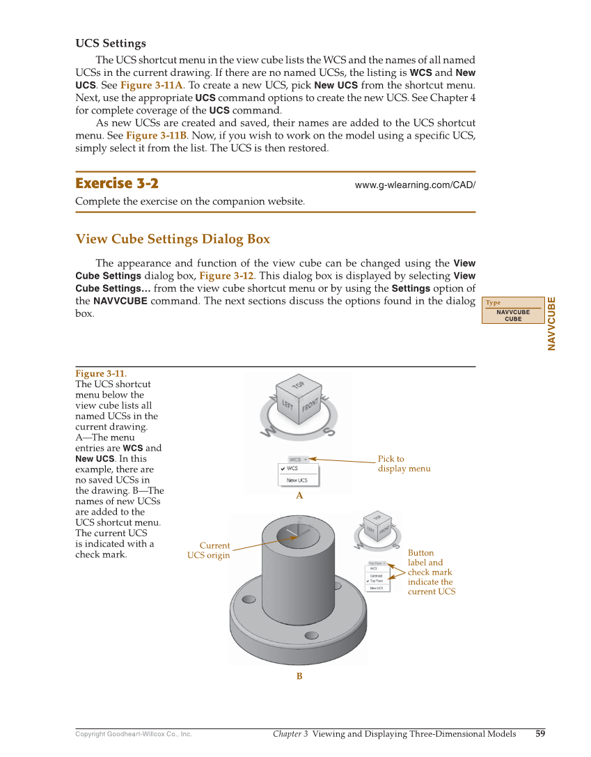 AutoCAD and Its Applications—Comprehensive 2020, 27th Edition page 59