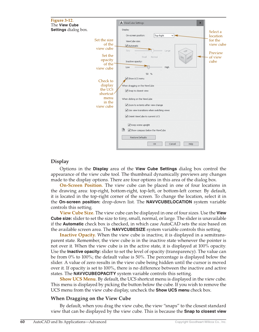 AutoCAD and Its Applications—Comprehensive 2020, 27th Edition page 60