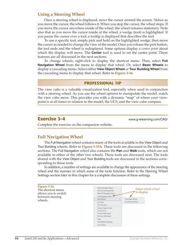 AutoCAD and Its Applications—Comprehensive 2020, 27th Edition page 64