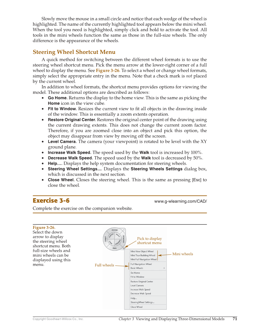 AutoCAD and Its Applications—Comprehensive 2020, 27th Edition page 71