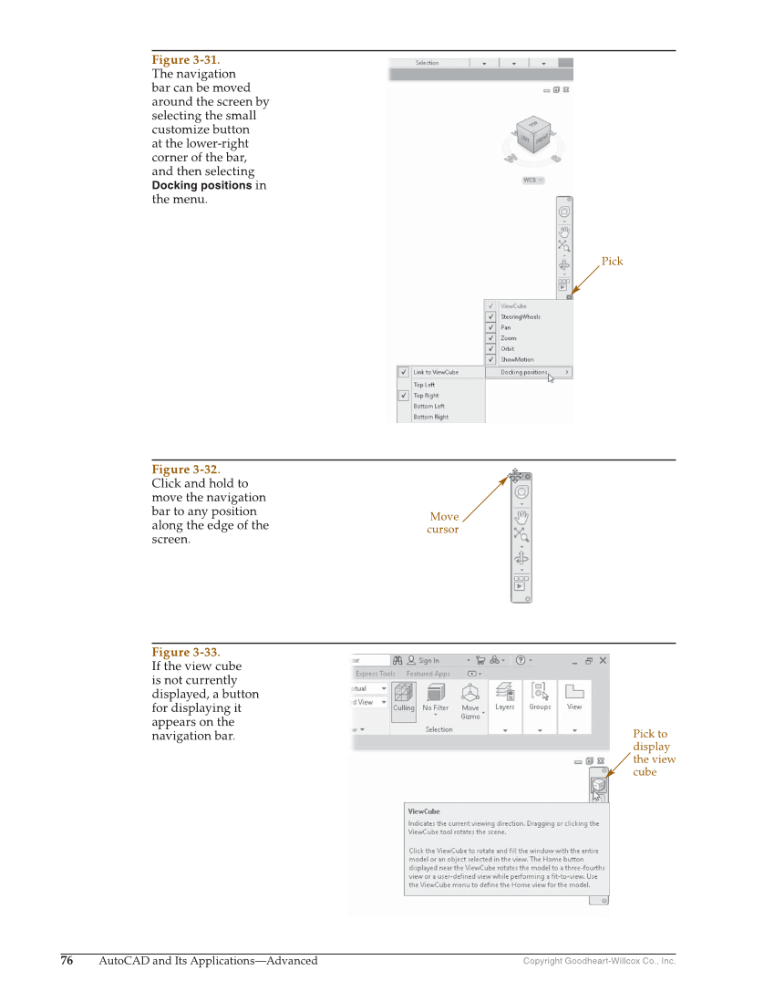 AutoCAD and Its Applications—Comprehensive 2020, 27th Edition page 76