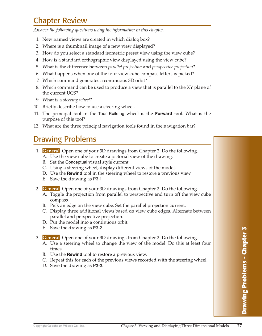 AutoCAD and Its Applications—Comprehensive 2020, 27th Edition page 77