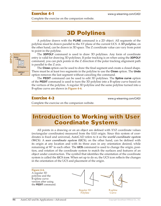 AutoCAD and Its Applications—Comprehensive 2020, 27th Edition page 84