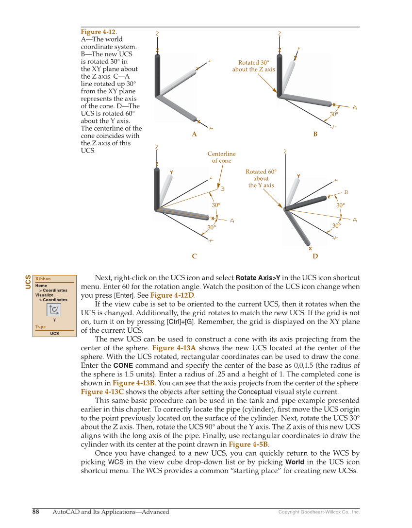 AutoCAD and Its Applications—Comprehensive 2020, 27th Edition page 88