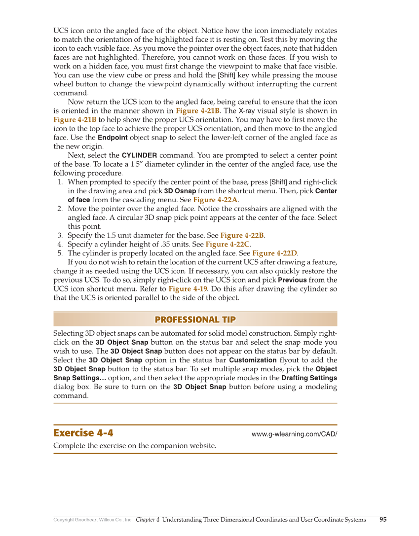 AutoCAD and Its Applications—Comprehensive 2020, 27th Edition page 95