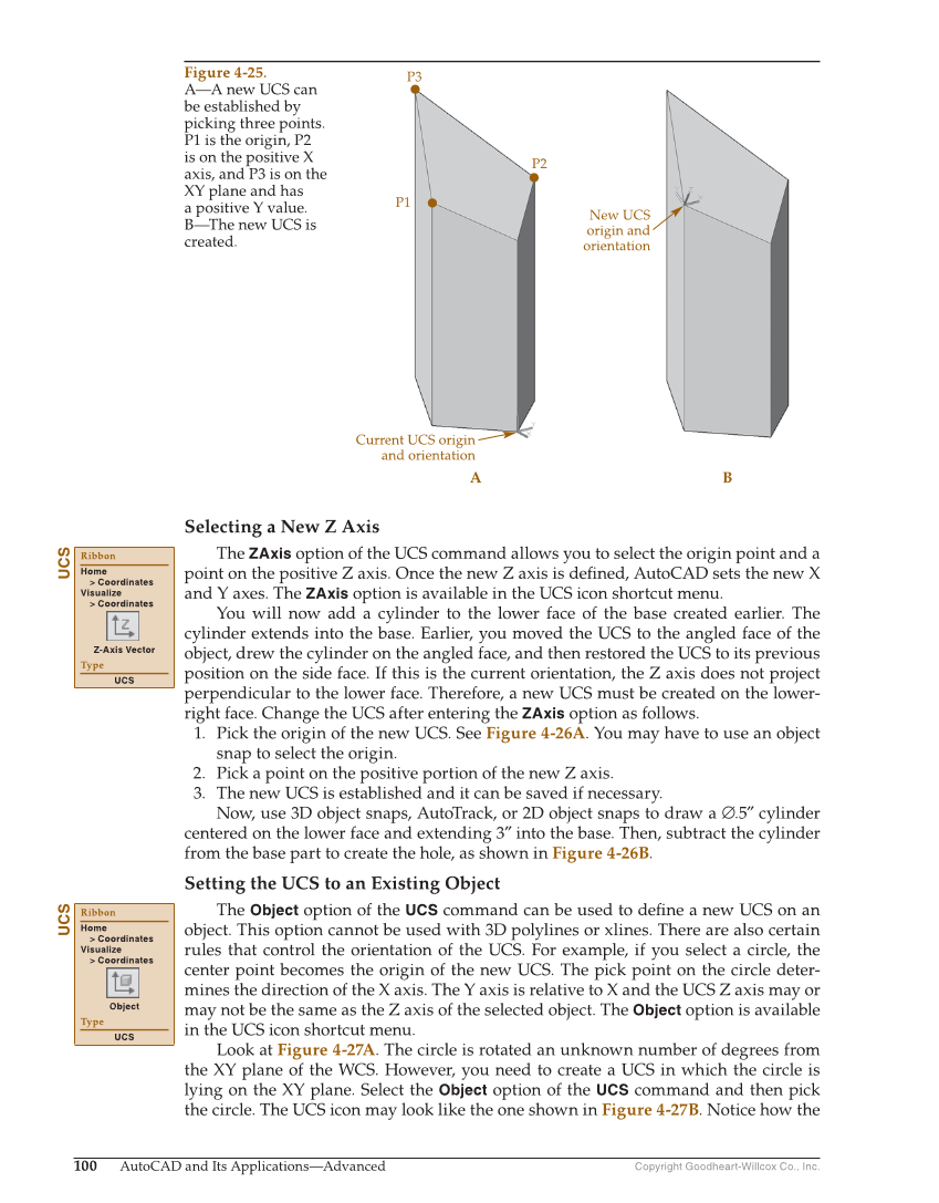 AutoCAD and Its Applications—Comprehensive 2020, 27th Edition page 100