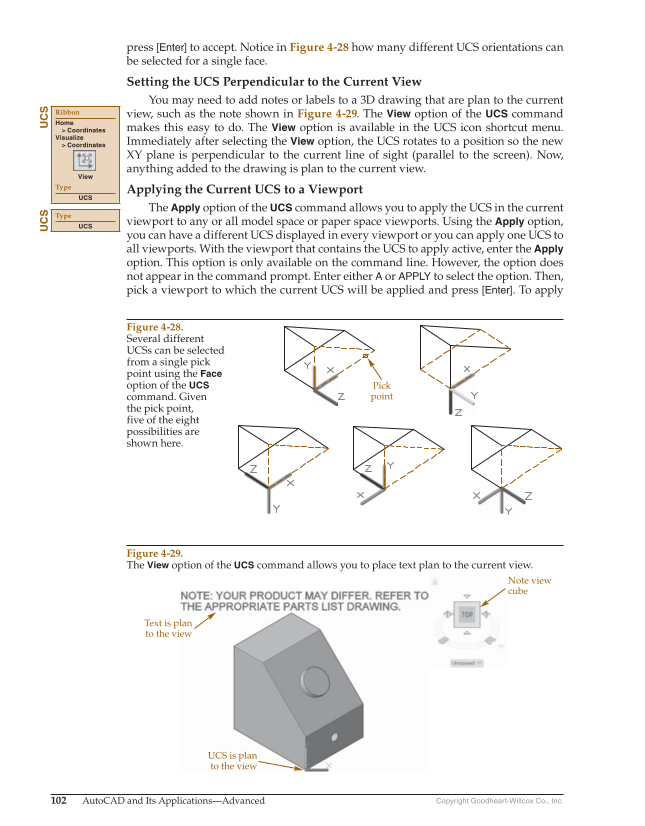 AutoCAD and Its Applications—Comprehensive 2020, 27th Edition page 102