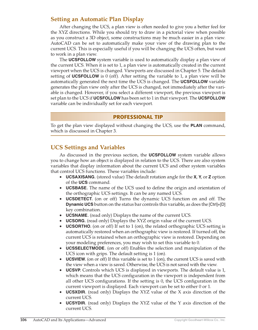 AutoCAD and Its Applications—Comprehensive 2020, 27th Edition page 106