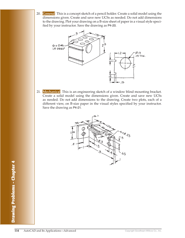 AutoCAD and Its Applications—Comprehensive 2020, 27th Edition page 114