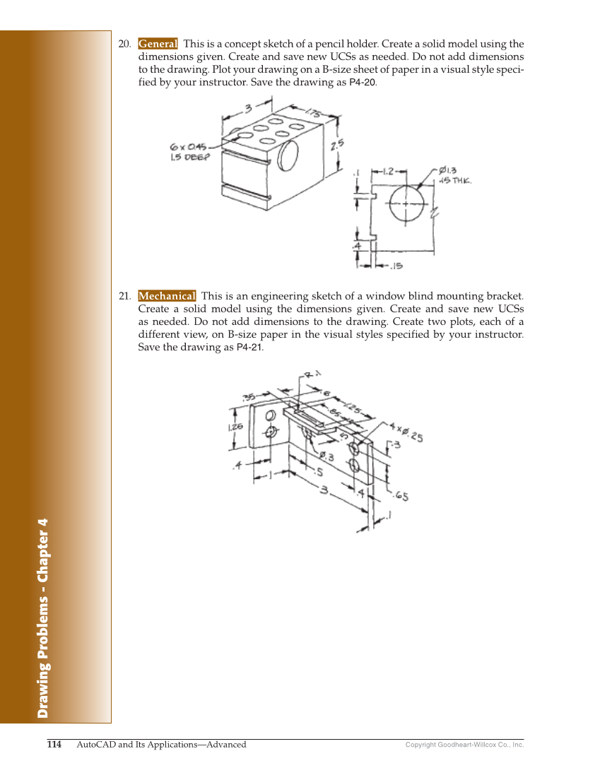 AutoCAD and Its Applications—Comprehensive 2020, 27th Edition page 114