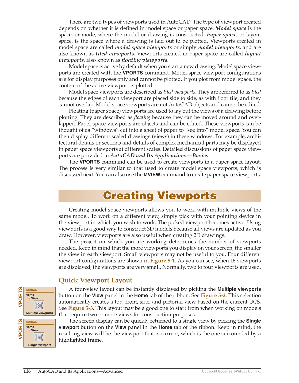 AutoCAD and Its Applications—Comprehensive 2020, 27th Edition page 116