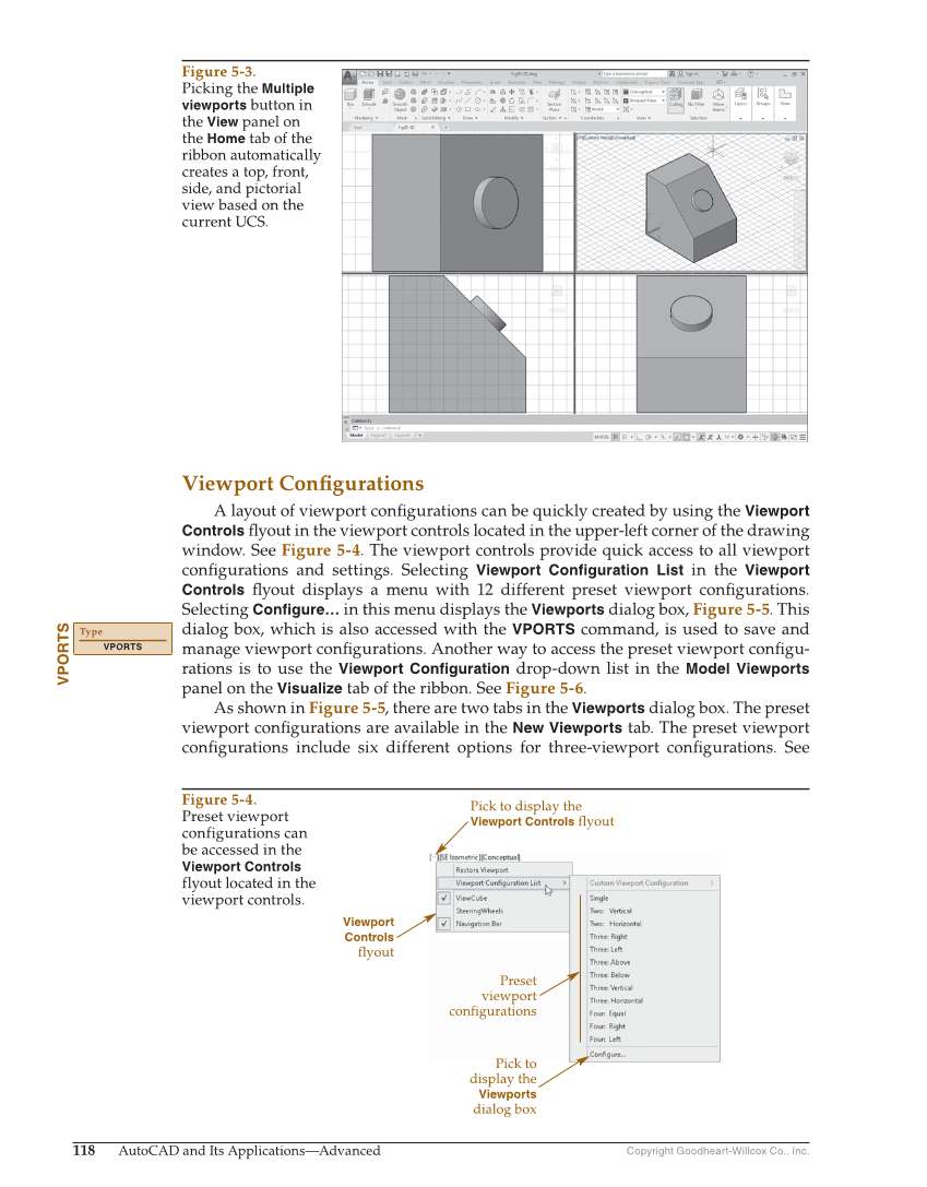 AutoCAD and Its Applications—Comprehensive 2020, 27th Edition page 118