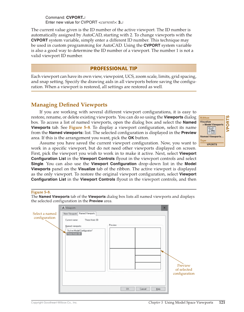 AutoCAD and Its Applications—Comprehensive 2020, 27th Edition page 121