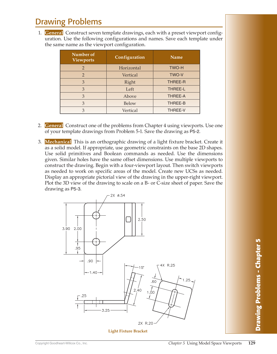 AutoCAD and Its Applications—Comprehensive 2020, 27th Edition page 129