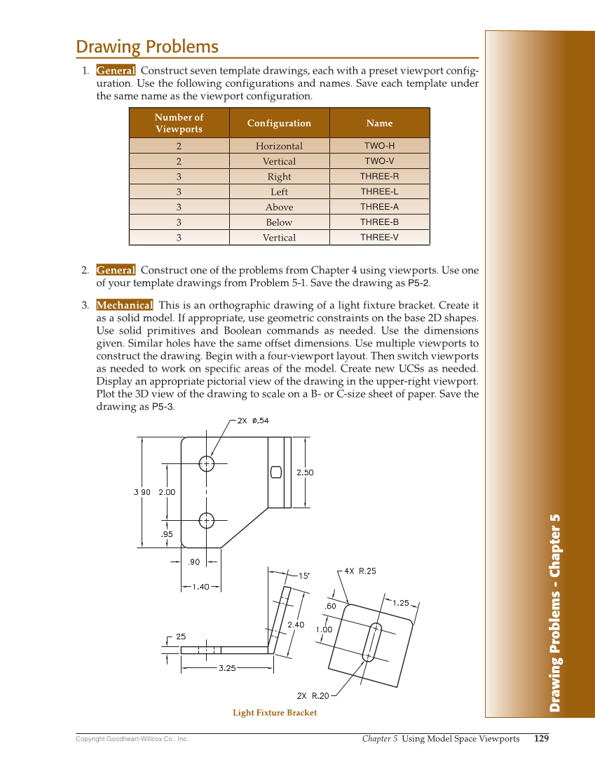AutoCAD and Its Applications—Comprehensive 2020, 27th Edition page 129