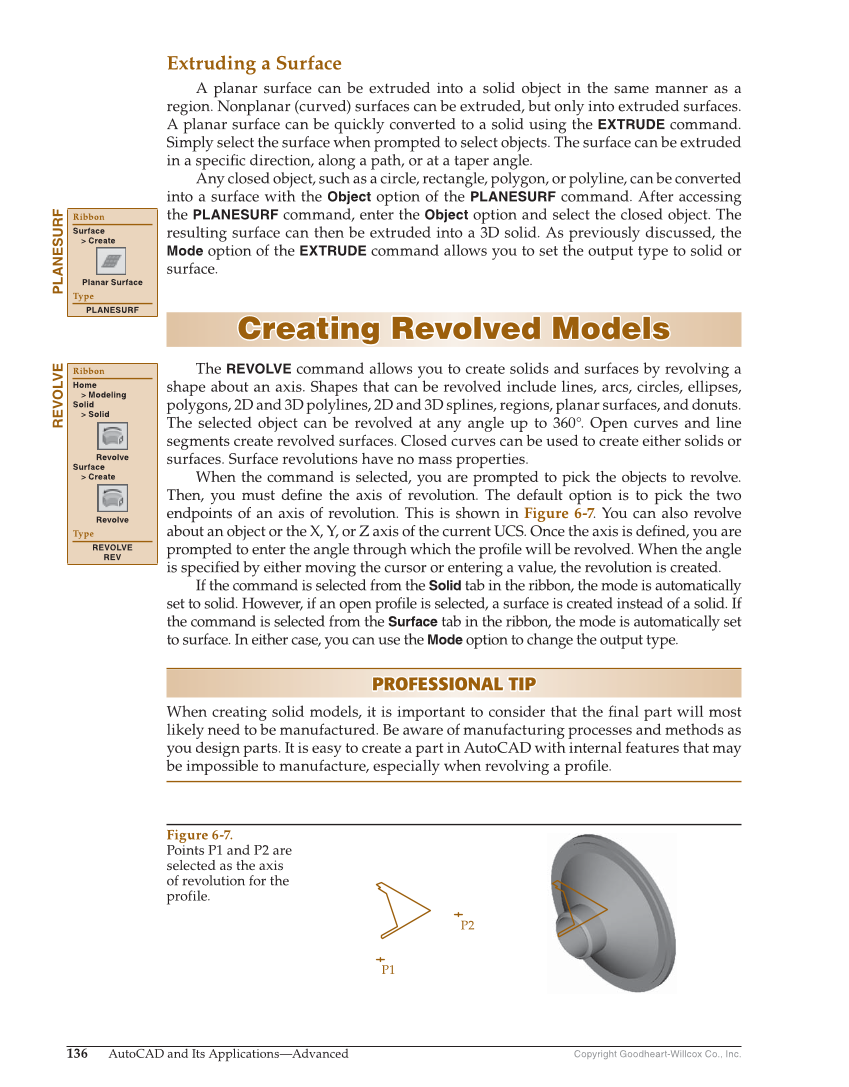 AutoCAD and Its Applications—Comprehensive 2020, 27th Edition page 136