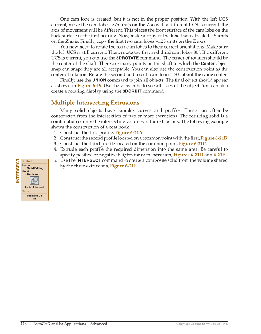 AutoCAD and Its Applications—Comprehensive 2020, 27th Edition page 144