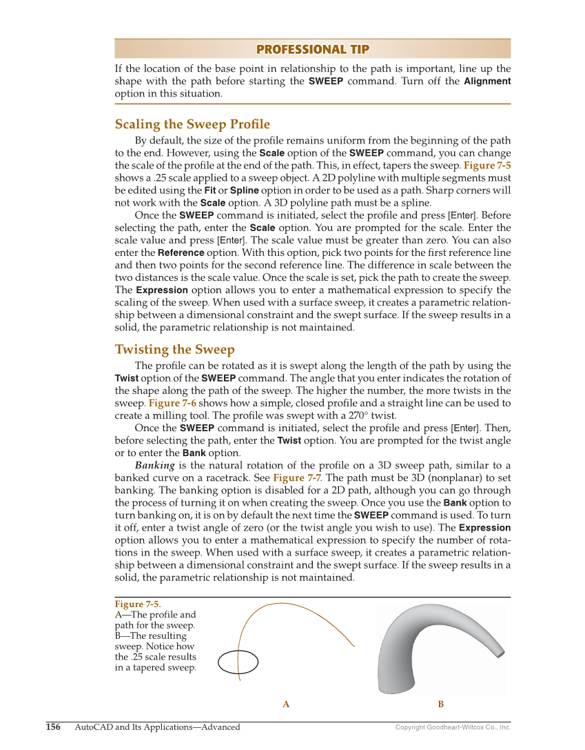 AutoCAD and Its Applications—Comprehensive 2020, 27th Edition page 156