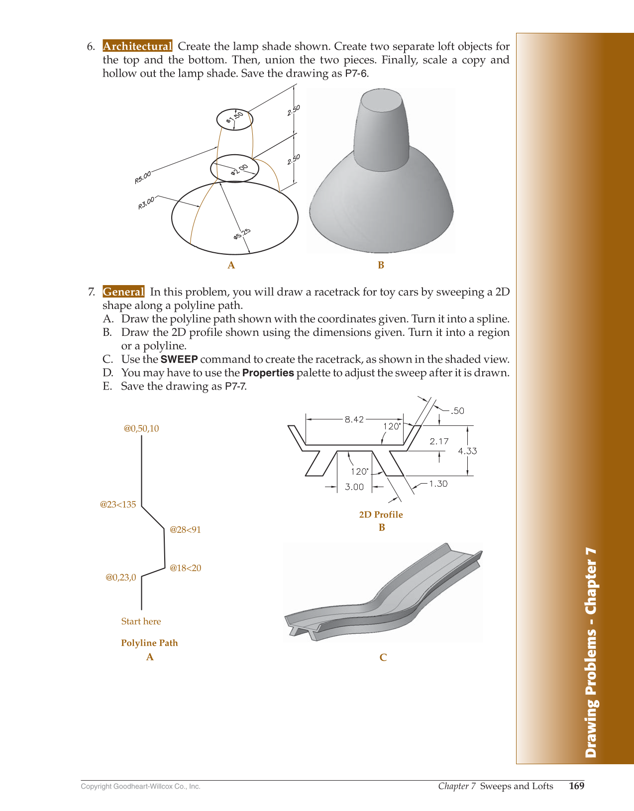 AutoCAD and Its Applications—Comprehensive 2020, 27th Edition page 169