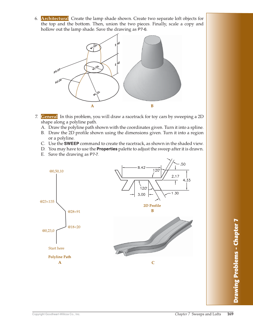 AutoCAD and Its Applications—Comprehensive 2020, 27th Edition page 169