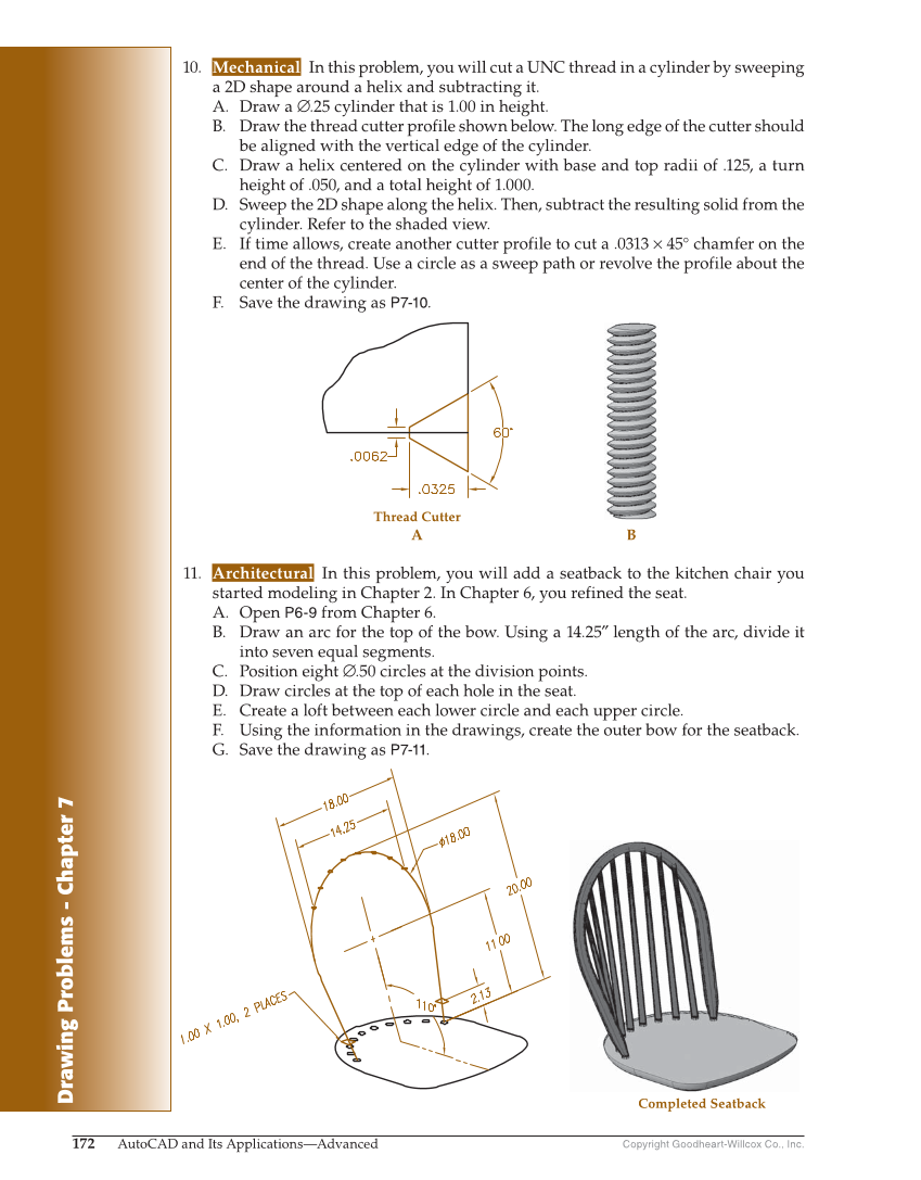 AutoCAD and Its Applications—Comprehensive 2020, 27th Edition page 172