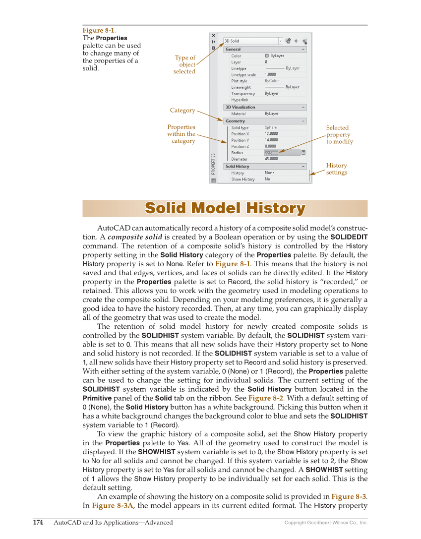 AutoCAD and Its Applications—Comprehensive 2020, 27th Edition page 174